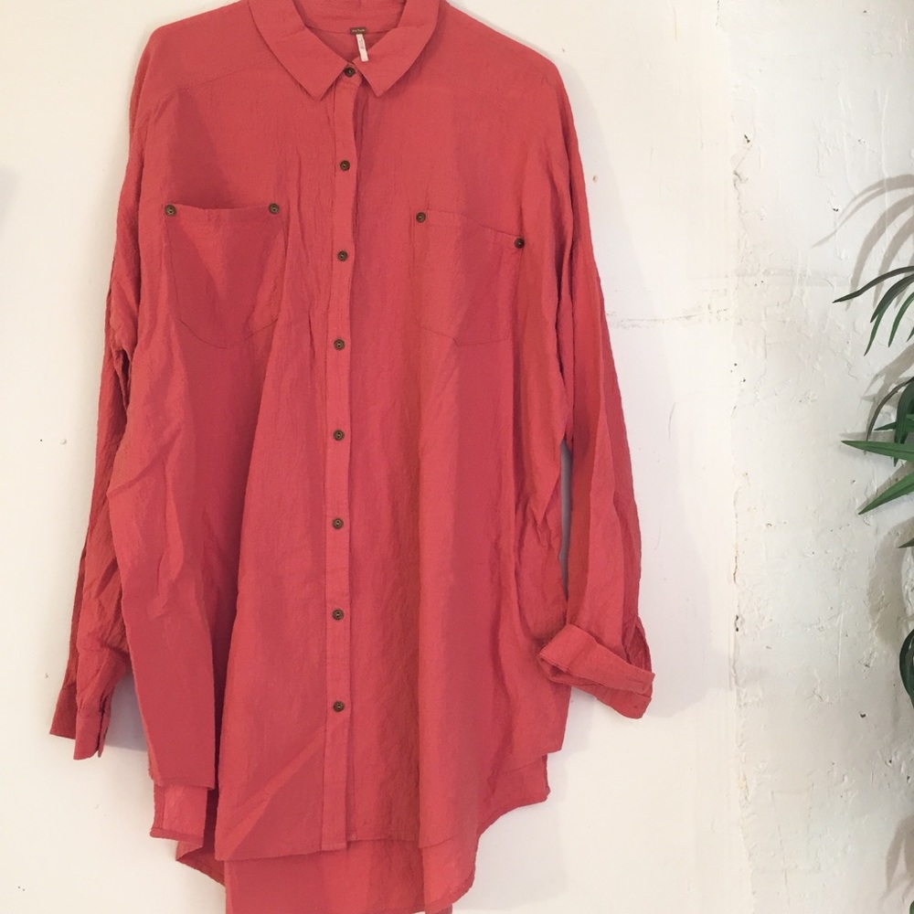 Free people tunic long sleeve dress